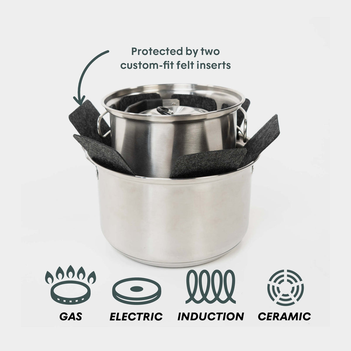 BOXIO COOK PLUS I Réchaud de camping haut de gamme avec ustensiles de cuisine