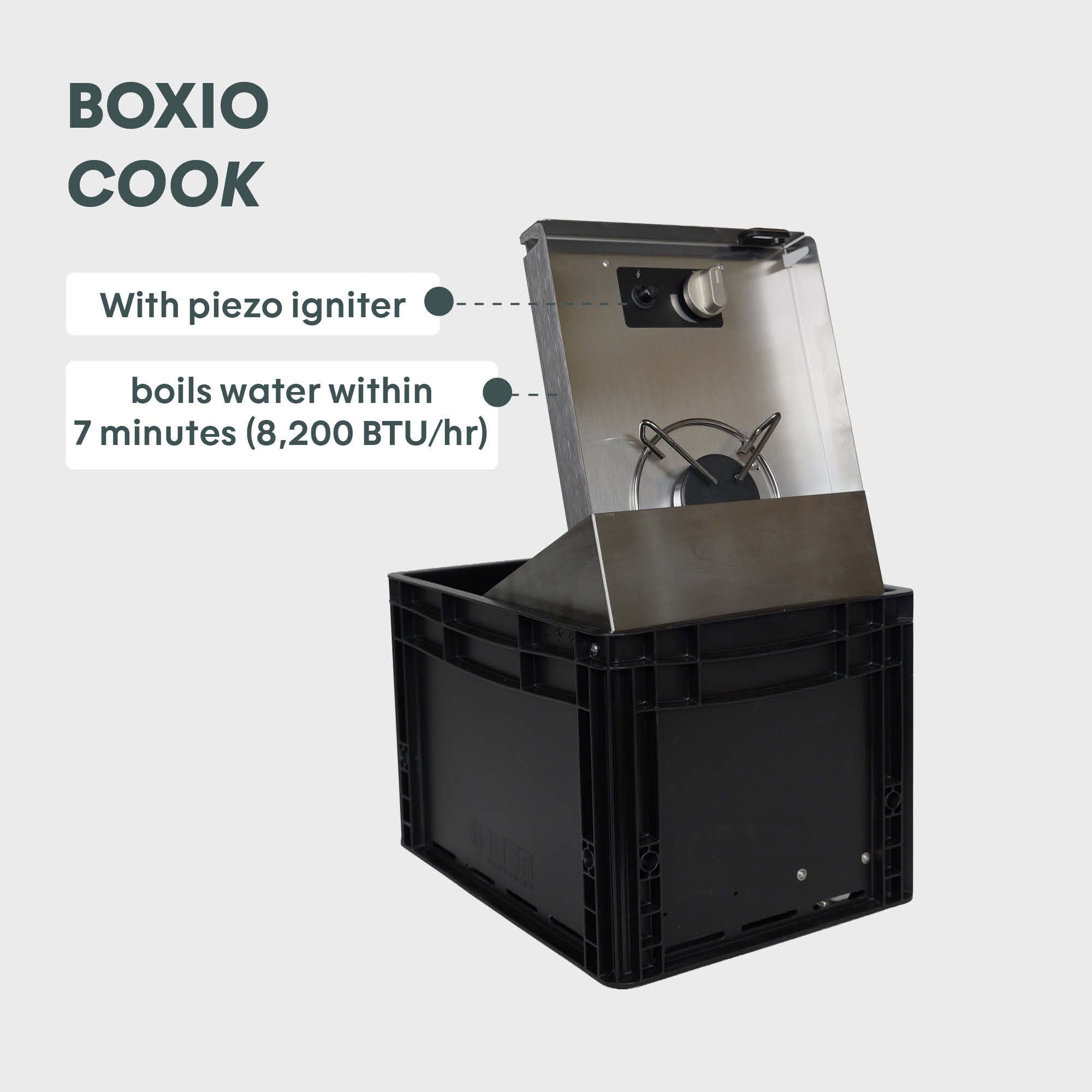 BOXIO KITCHEN PLUS I Premium Camping Kitchen