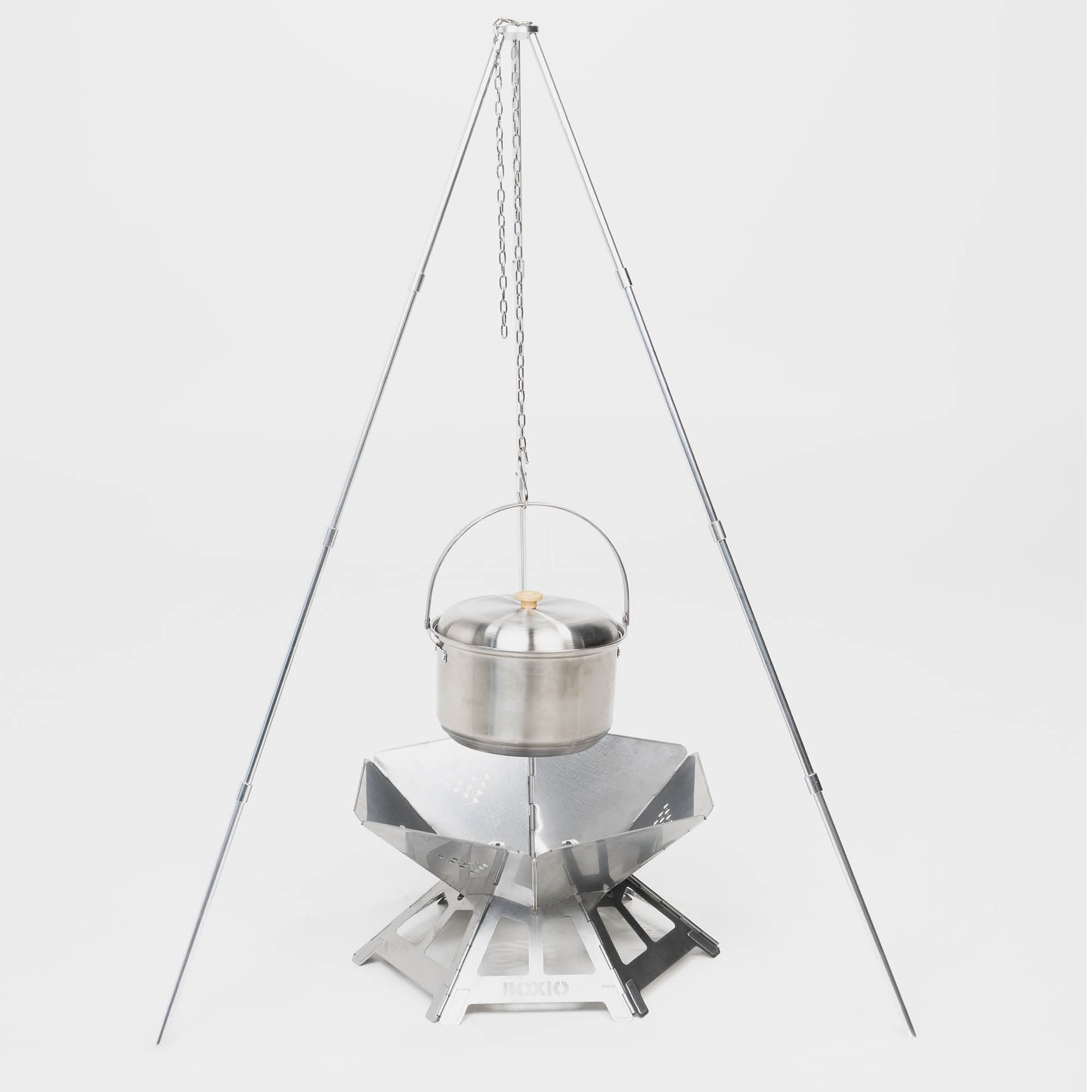 BOXIO TRIPOD | Tripod for Campfire